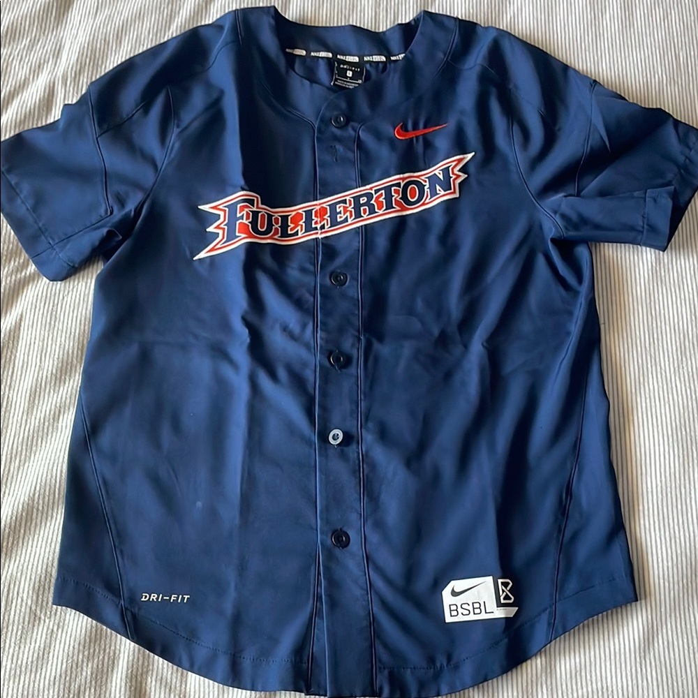 Nike Fullerton Navy Blue Dri-FIT Jersey